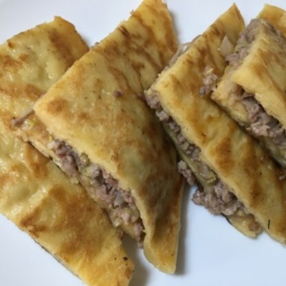 つくったよレポート 餃子の具の残りde中国屋台の味 餡餅 シャーピン 楽天レシピ つくったよレポート 餃子の具の残りde中国屋台の味 餡餅 シャーピン 楽天レシピ
